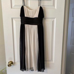 Black and White Cocktail Dress
